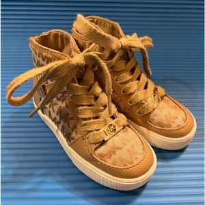 Michael  Kors girls hi top shoes